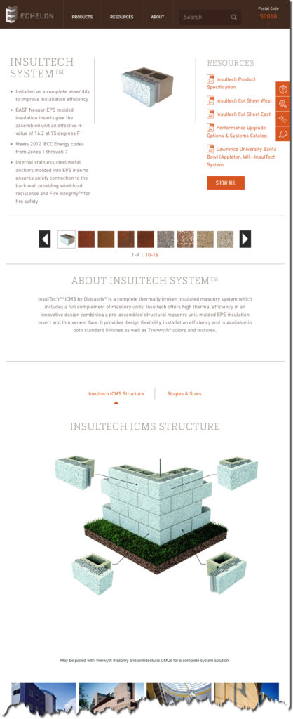 Screenshot 04 - Insultech Product page